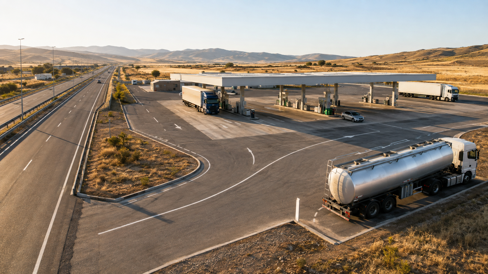 Skid-mounted or container stations