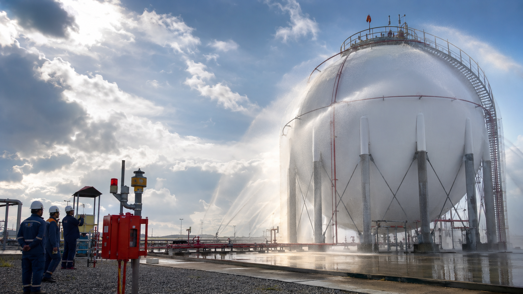 Gas detection and shutdown logic