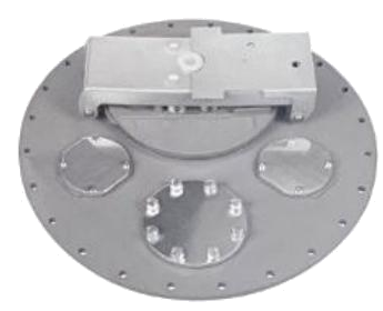 SIMEI FT-MH-120 — 580 mm cast-plate tanker manhole cover