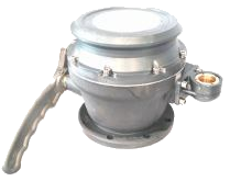 SIMEI FT-API-110 — 100 mm split-body API adaptor valve with sight glass
