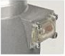 100 mm vapour recovery adaptor valve with sight glass — Sight glass