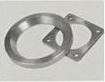 80 mm stainless-steel bottom valve — Matching flange