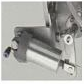 80 mm pneumatic stainless-steel bottom valve — External air cylinder
