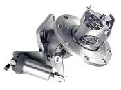 SIMEI FT-CBV-110 — 80 mm pneumatic stainless-steel bottom valve