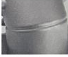 80 mm manual stainless-steel bottom valve — Shear groove