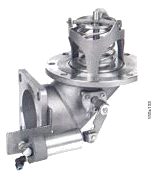 SIMEI FT-CBV-150 — 100 mm pneumatic stainless-steel bottom valve