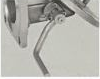 80 mm heated manual stainless-steel bottom valve — Operating handle