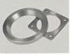 80 mm heated manual stainless-steel bottom valve — Matching flange