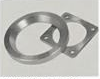 80 mm heated stainless-steel bottom valve — Matching flange