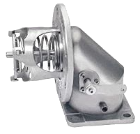 SIMEI FT-CBV-210 — 80 mm heated stainless-steel bottom valve