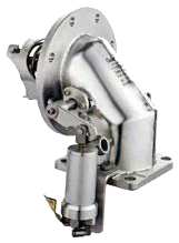 SIMEI FT-CBV-220 — 100 mm heated pneumatic stainless-steel bottom valve