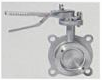 80 mm bottom valve with butterfly valve and threaded outlet — Stainless butterfly valve