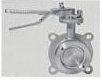 80 mm bottom valve with butterfly valve and male-coupler outlet — Stainless butterfly valve