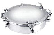 SIMEI FT-CMH-190 — 510 mm insulated stainless-steel manhole cover