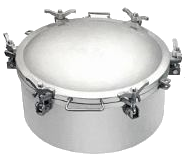 SIMEI FT-CMH-200 — 510 mm insulated double-flange manhole cover