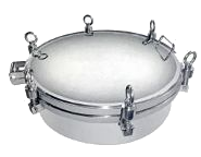 SIMEI FT-CMH-220 — Cylinder-buckle stainless-steel manhole cover