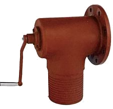 Crude-oil transfer valve with threaded outlet — FT-CO-100 second arrangement.