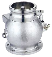 SIMEI FT-CVV-120 — 80 mm stainless-steel vapour-recovery adaptor valve