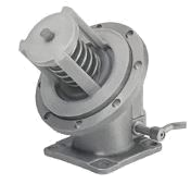 SIMEI FT-PTFE-100 — 80 mm manual PTFE-lined stainless bottom valve