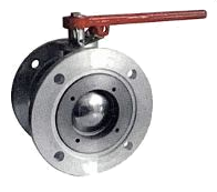 SIMEI FT-ST-180 — Ball valve with round flange