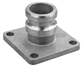 SIMEI FT-ST-210 — Male coupler with square flange